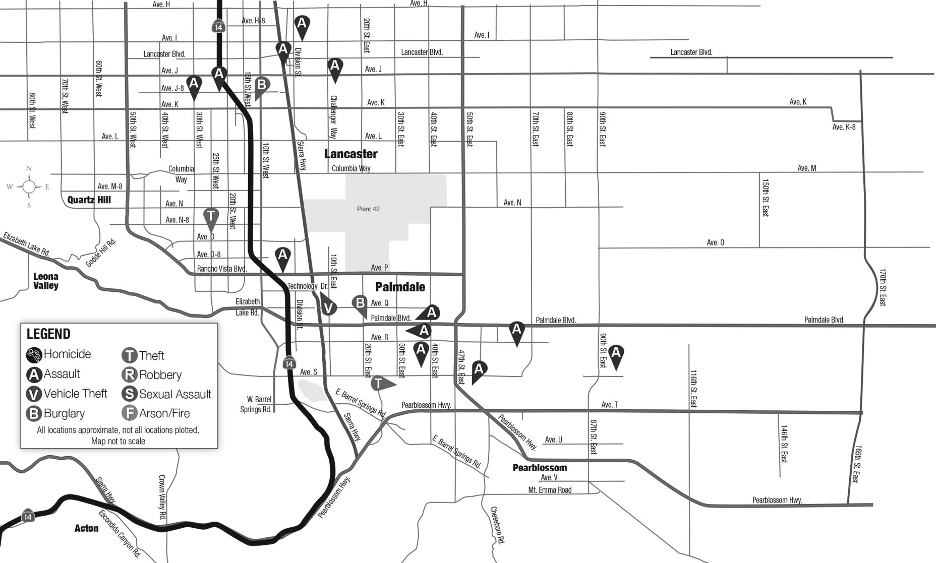 Antelope Valley crime blotter